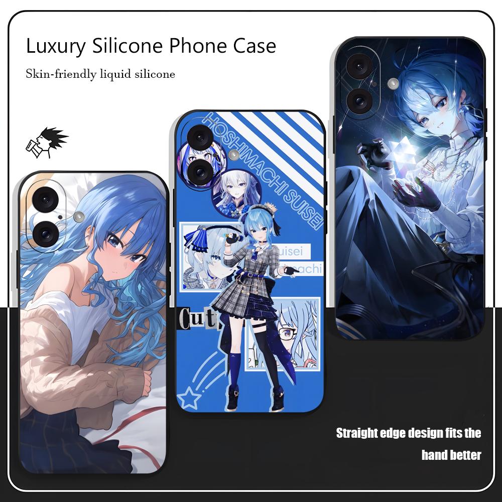 Phone Cases Xr Iphone - เคสโทรศัพท์ Virtual Hoshimachi Suisei สำหรับ iPhone