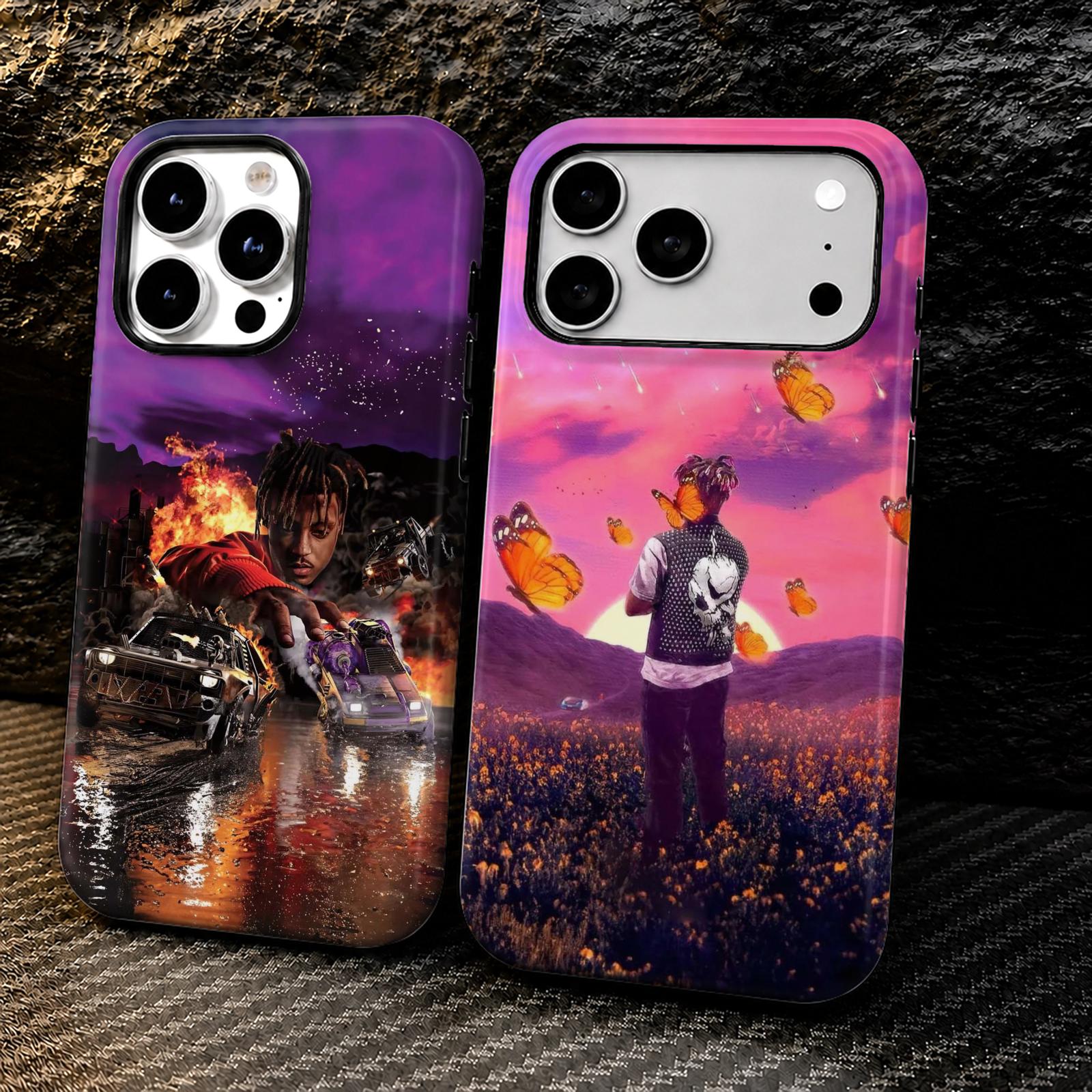 Phone Cases For Iphone 16 - เคสโทรศัพท์ลายอัลบั้มแร็ปเปอร์ J-Juice W-WRLD สำหรับ iPhone 18