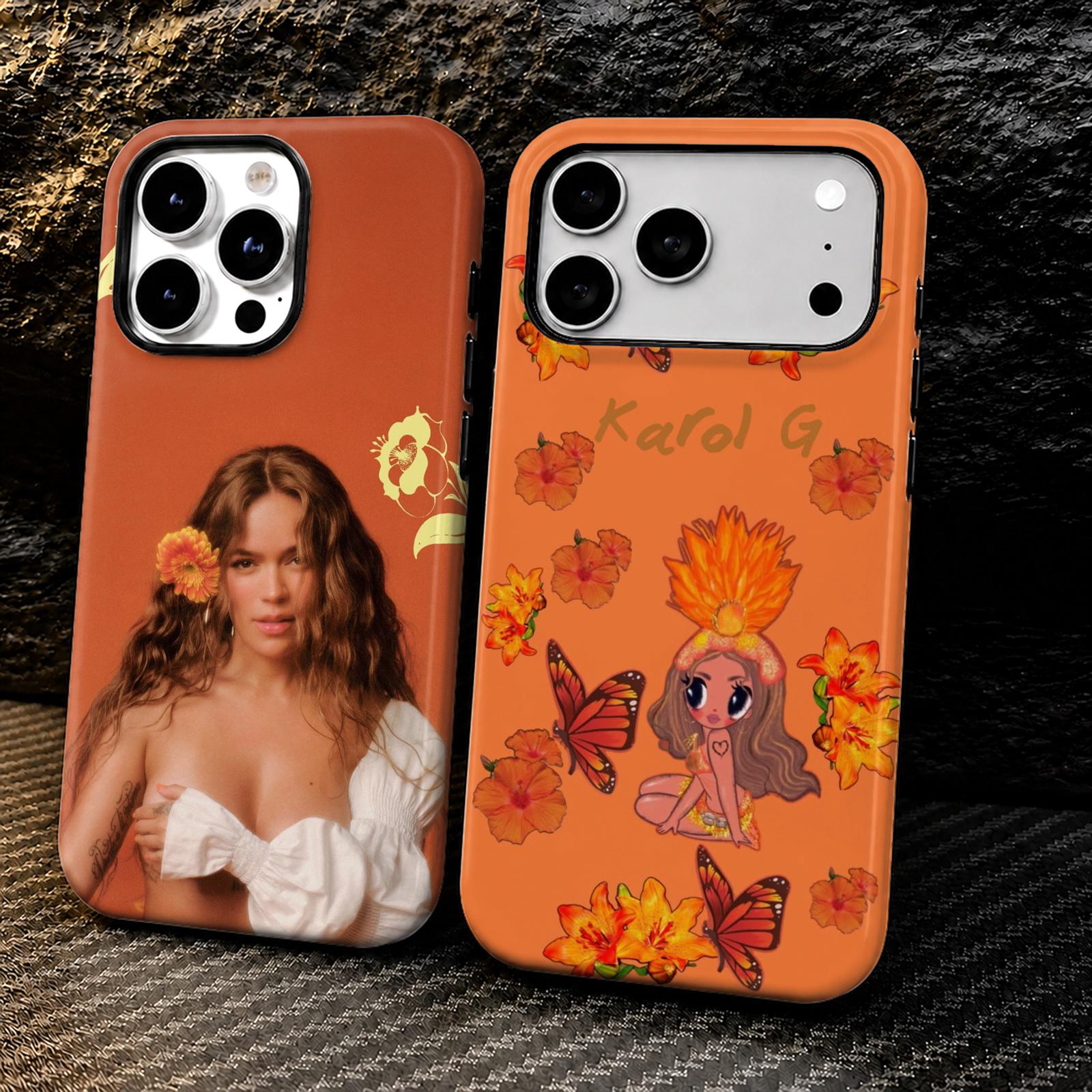 Phone Cases Iphone 13 - เคสโทรศัพท์ลายอัลบั้มนักร้อง K-Karol G สำหรับ iPhone 18