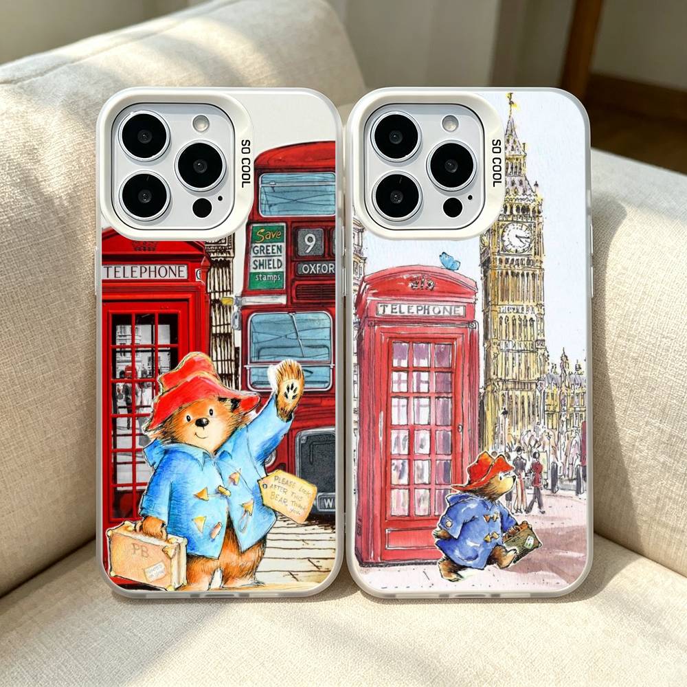 Phone Cases London - เคสโทรศัพท์ลายหมี PaddingtonS สำหรับ iPhone 11 12