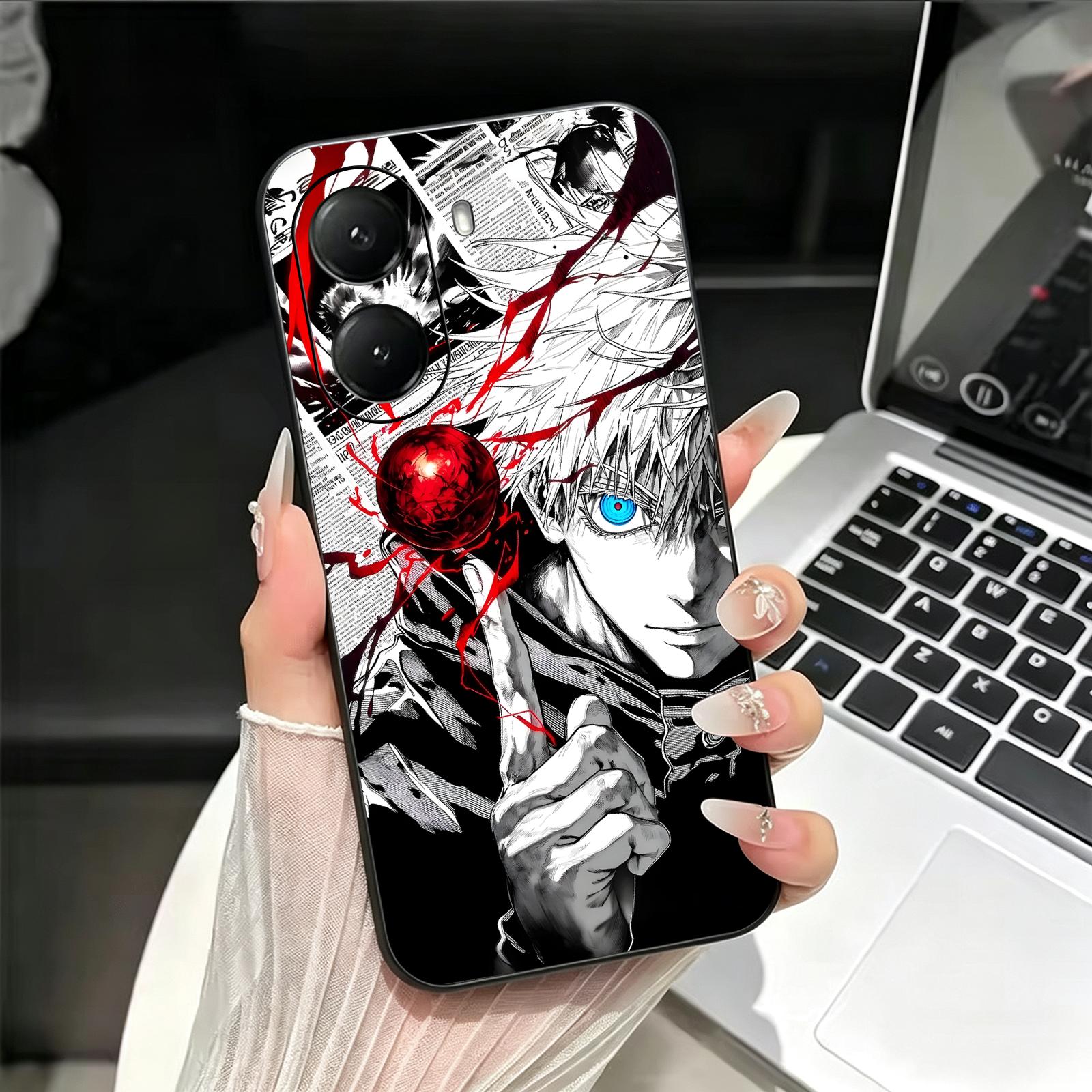 Phone Cases Jujutsu Kaisen - เคสโทรศัพท์สำหรับ Xiaomi POCO M8 M7 M6