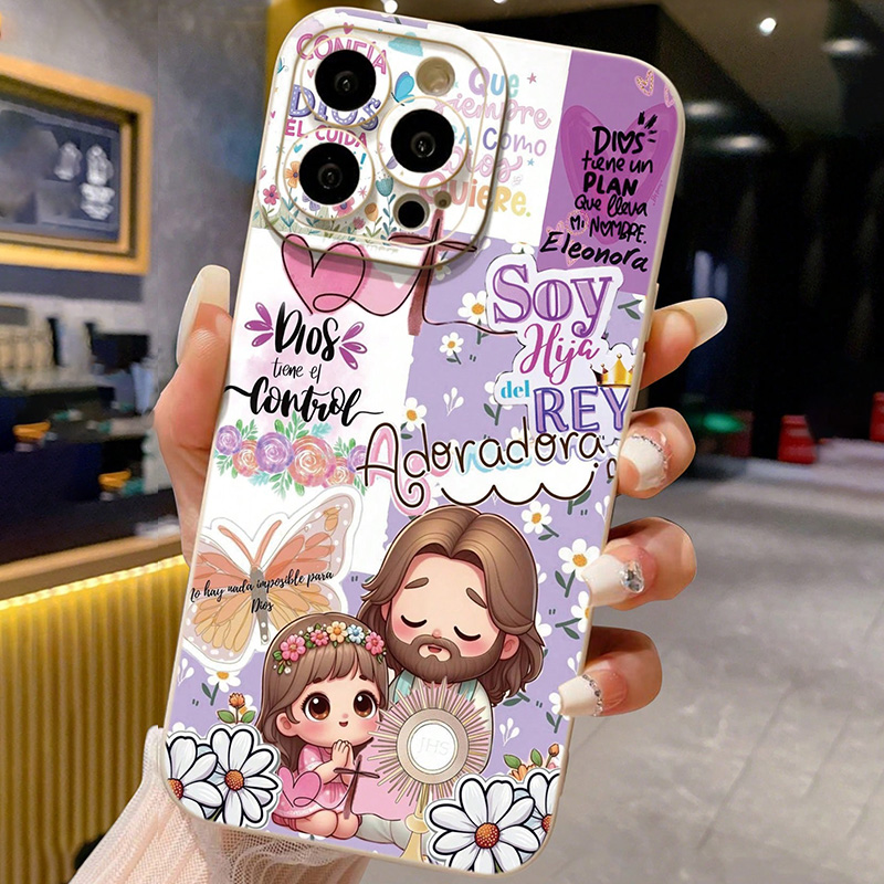 Phone Cases Xr Iphone - เคสโทรศัพท์ TPU แบบนุ่มลายพระเยซูสีสันสดใสสำหรับ iPhone 17 Pro