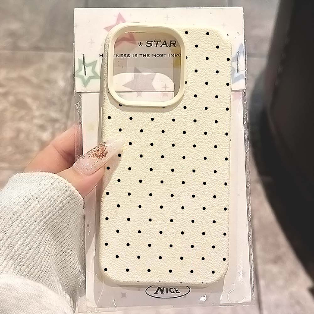 Phone Cases Xr Iphone - เคสโทรศัพท์ลายจุดมินิมอลสำหรับ iPhone 17 16 15 13