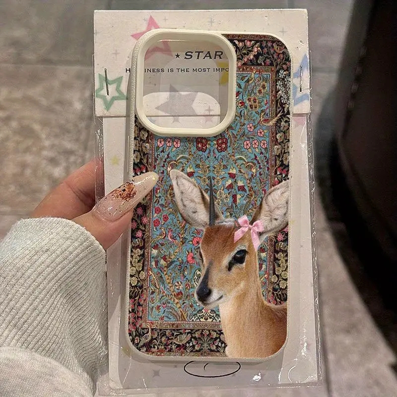 เคสโทรศัพท์ลายกวางวินเทจ ลิ้นจ - Phone Cases Xiaomi 15 บทวิจารณ์และราคา