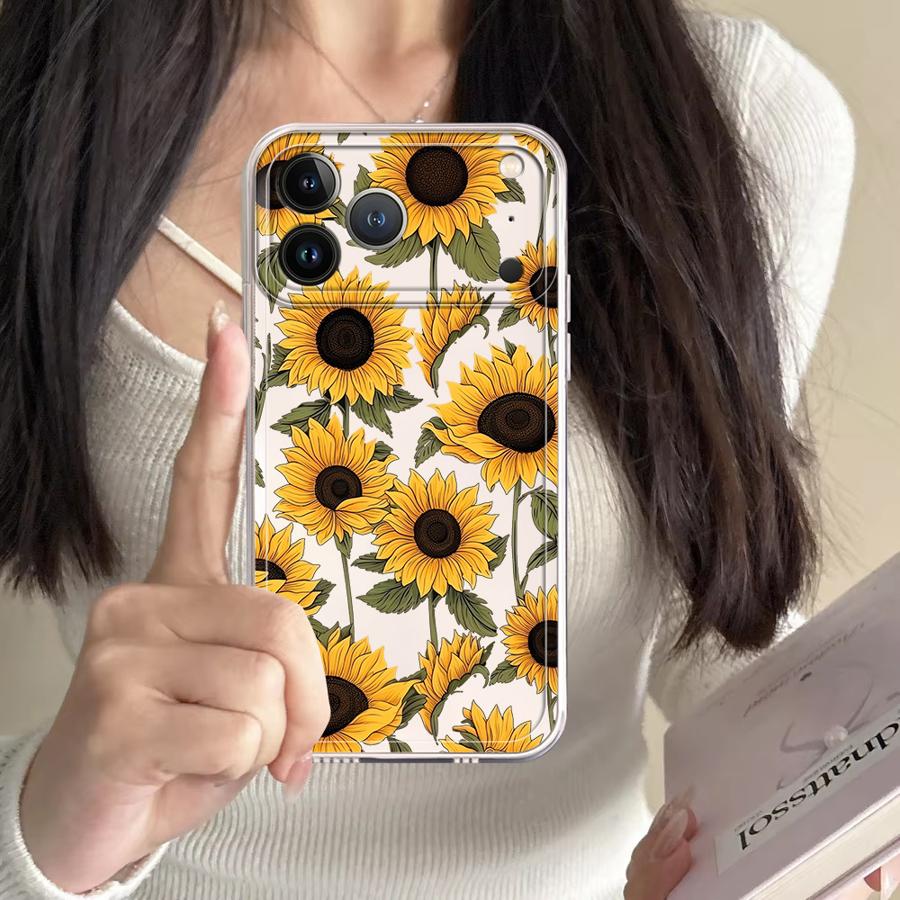 เคสลายดอกทานตะวันน่ารักสำหรับ  - Phone Cases Xr Iphone บทวิจารณ์และราคา