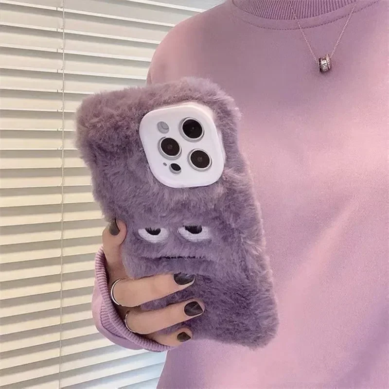 เคสโทรศัพท์ขนนุ่มฟู ลายมอนสเตอ - Phone Cases Iphone 13 บทวิจารณ์และราคา