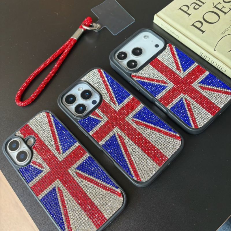 เคสโทรศัพท์ประดับเพชรลายธงยูเน - Phone Cases London บทวิจารณ์และราคา
