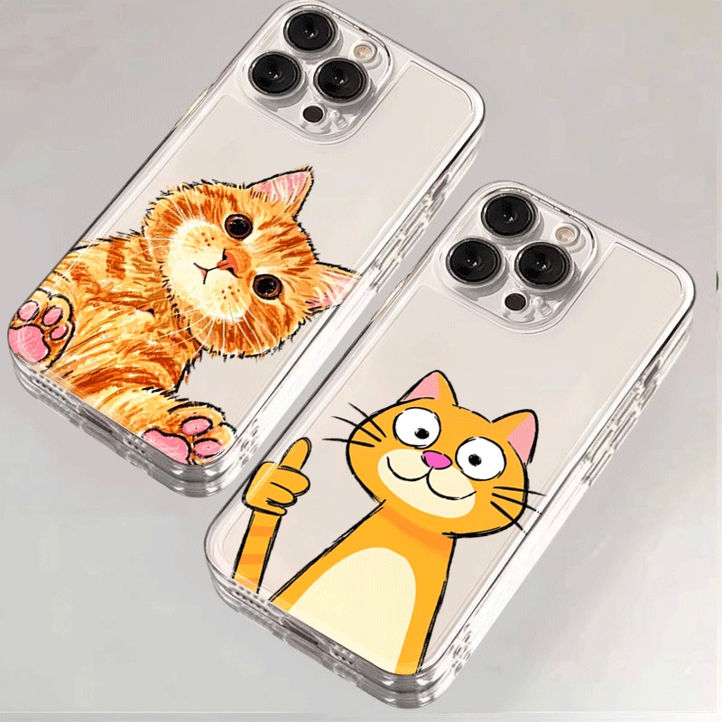 เคสโทรศัพท์ลายแมวส้มการ์ตูนน่า - Phone Cases Xiaomi 15 บทวิจารณ์และราคา