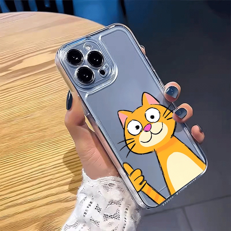 เคสโทรศัพท์ลายแมวส้มการ์ตูนน่า - Phone Cases Xiaomi 15 บทวิจารณ์และราคา